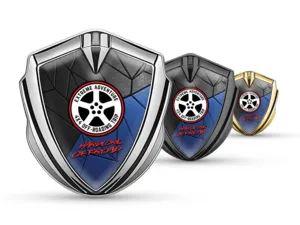 Metall Kuppel Emblem Anpassbar Kraft Stil